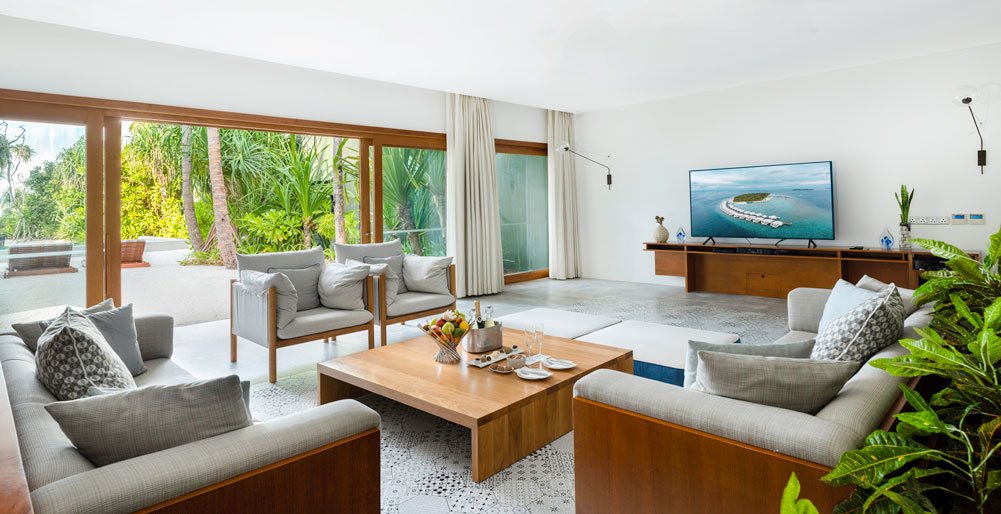 Amilla Beach Residences - 4 Bedroom - Cozy sofa and couch